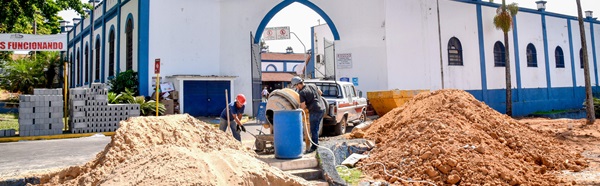 Mercado Municipal terá praça e  novo estacionamento externo