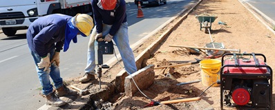 Prefeitura inicia implantação de 4 km de ciclovia na Av. Visconde